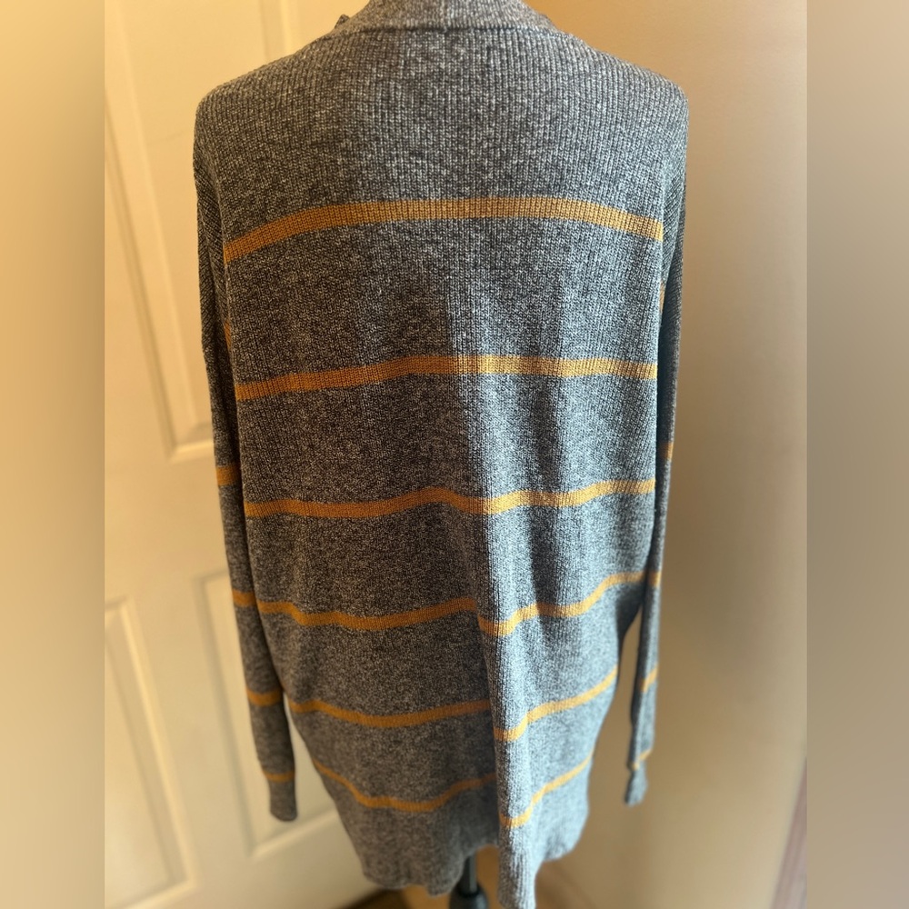 American Eagle Outfitters Striped Knit Tunic Sweater Jegging Fit Cozy Casual S - Picture 3 of 13